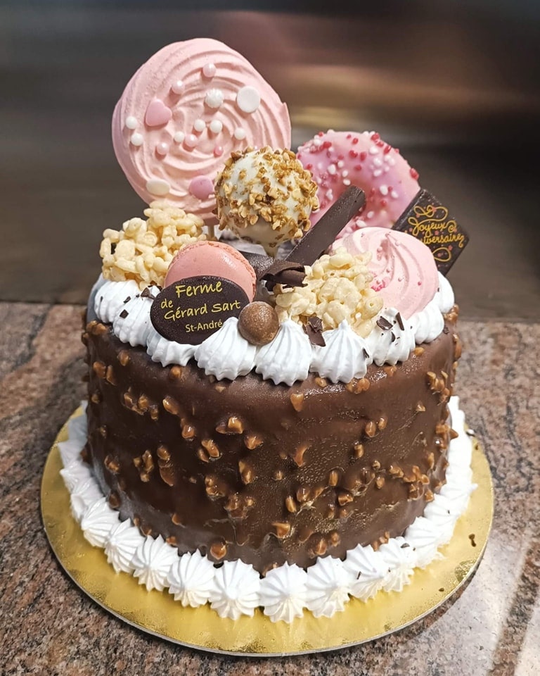 Un exemple de gâteau que nous proposons