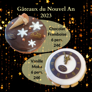 Meilleurs vœux, congés et nouvel horaire !